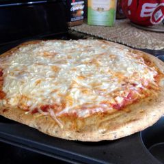 A picture of Guilt Free Cheese Pizza.