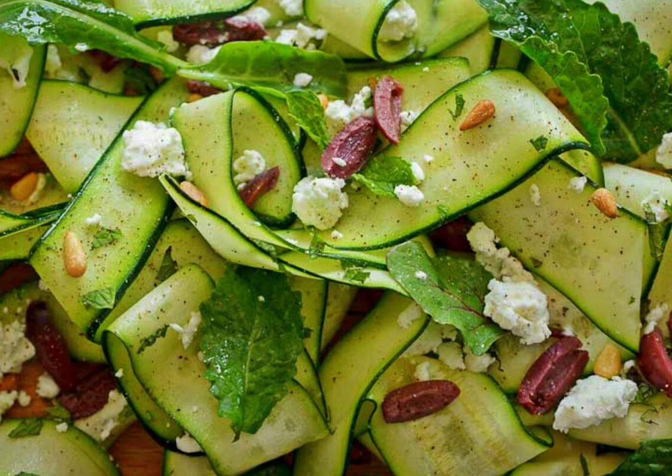 Minty Zucchini Salad