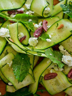 A picture of Minty Zucchini Salad.