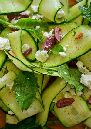 A picture of Minty Zucchini Salad.
