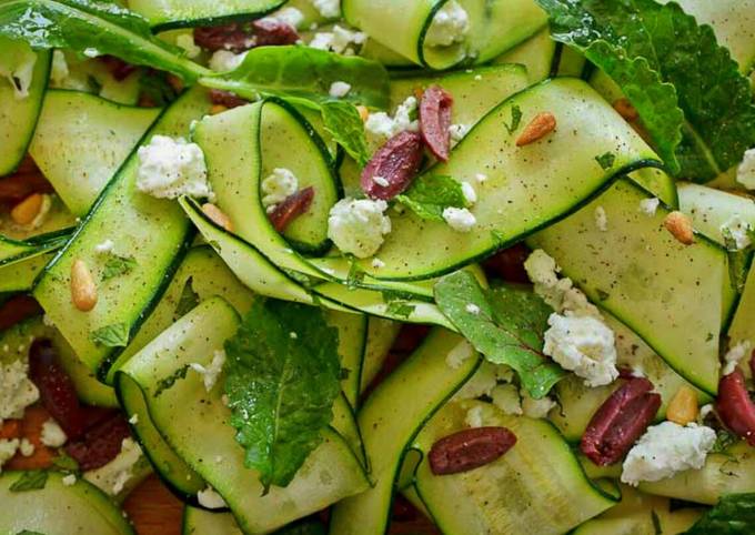 Minty Zucchini Salad