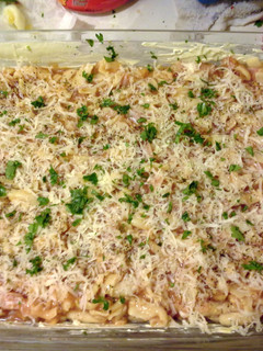 A picture of Mozzarella Marinara Macaroni.