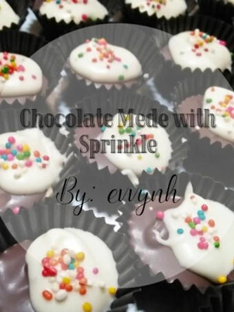 Langkah Mudah untuk Menyiapkan Resep Chocolate Mede with Sprinkle yang Sempurna Anti Ribet, Mantap