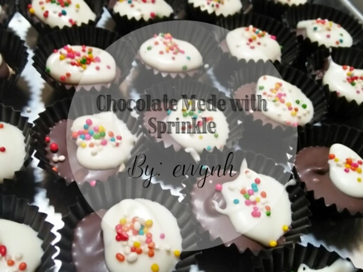 Langkah Gampang Membikin Resep Chocolate Mede with Sprinkle yang Bikin Ngiler Anti Ribet, Bisa Manjain Lidah