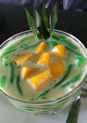 Foto resep Cendol topping mangga