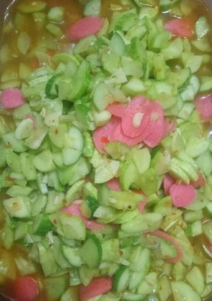 Foto resep Tumis timun ala kadarnya