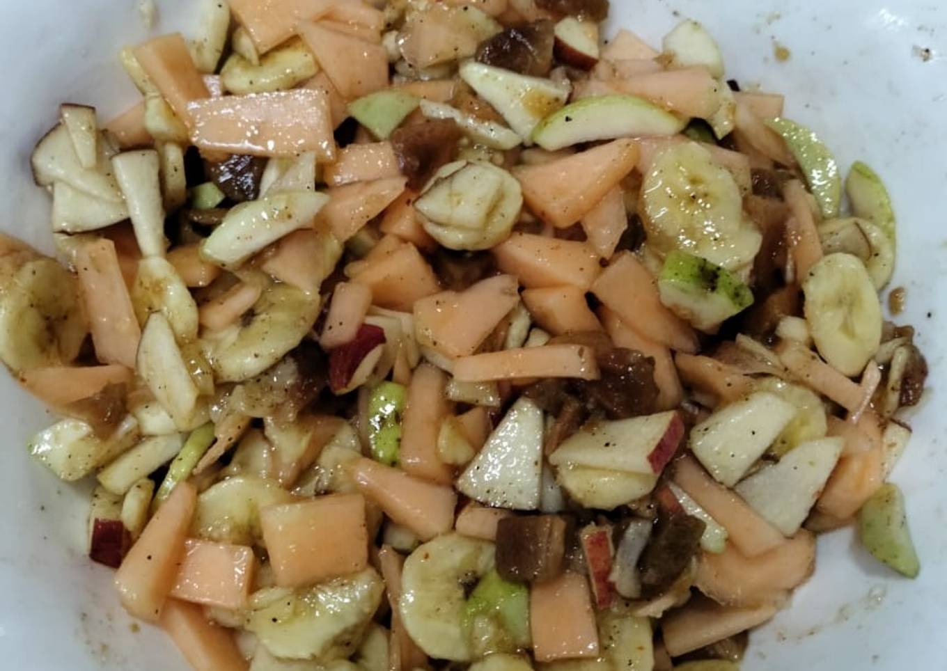 Fruit chaat.🍎🍉🍐