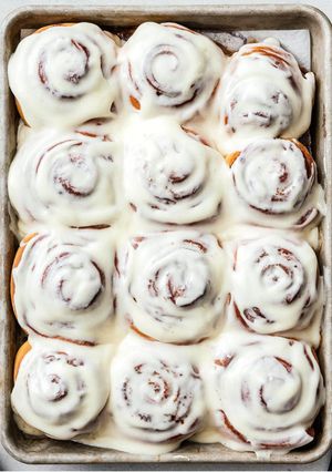 Cinnamon rol- Amerikai fahéjas csiga recept fotója