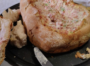 Foto de Pão caseiro recheado