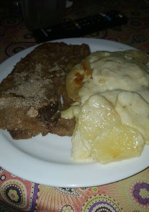 Una foto de Papas a la crema súper fácil