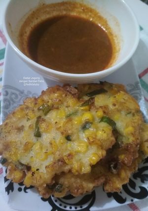 Foto resep Dadar Jagung dengan Sambel Petis