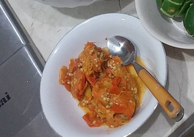 Cara bikin Sambal simple pendamping sayur ala ibuLuRah Cara bikin Sambal simple pendamping sayur ala ibuLuRah