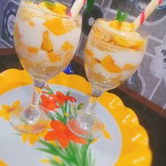 A picture of Mango float🥭.