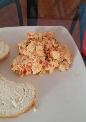 Una foto de Huevos pericos