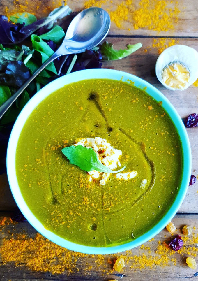Una foto de Crema de Acelga, Zanahoria y Patata