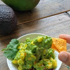 A picture of Chunky Mango Guacamole.