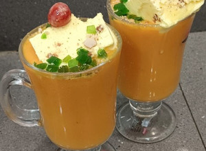 A picture of Mango shake.