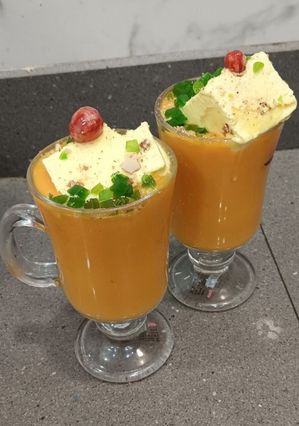 A picture of Mango shake.
