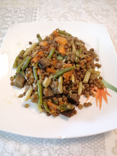 Una foto de 341. Lentejas con verduras camperas