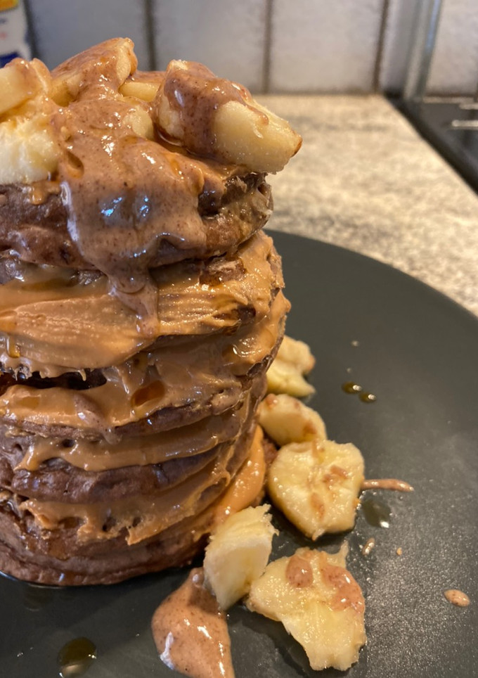Φωτογραφία της συνταγής Pancakes choco tower!