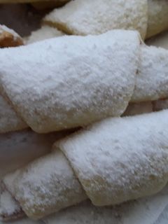 Hókifli egyszerűen - tésztája 3 összetevőből recept fotója