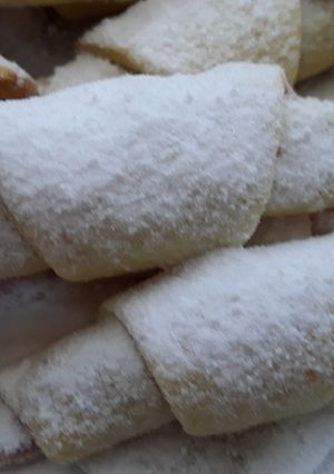 Hókifli egyszerűen - tésztája 3 összetevőből recept fotója