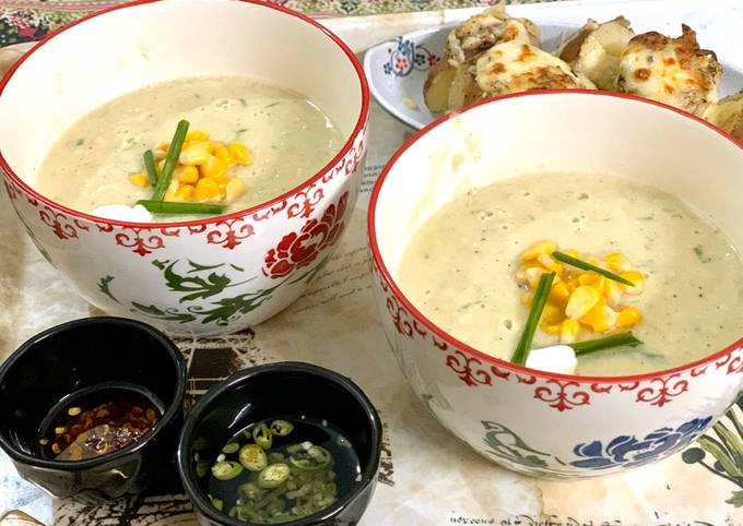 Simple Way to Make Favorite Cream of chicken and corn soup