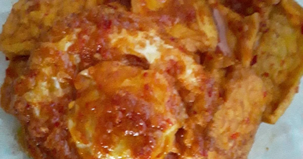 Resep Balado Tahu Telor Ceplok Oleh Dapoer Ratoe Cookpad