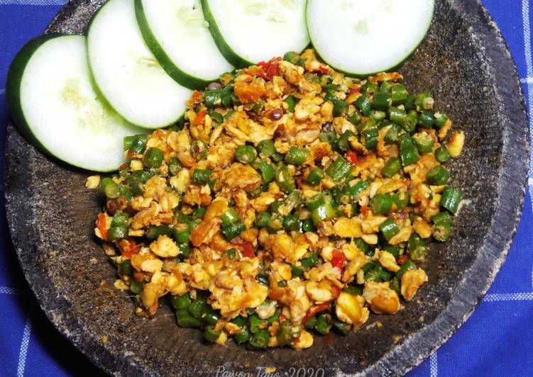 Sambal Tempe Kacang Panjang