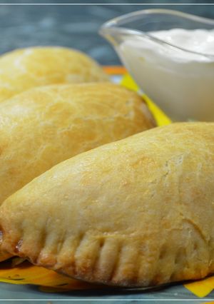 Фото Очень вкусные пирожки в духовке с картошкой и сыром.