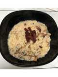 Risotto con Champignon e speck🍄‍🟫🥓🍛