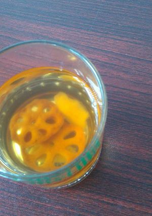 Hình của món Trà củ sen.