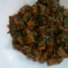 A picture of Leftover Fried beef.