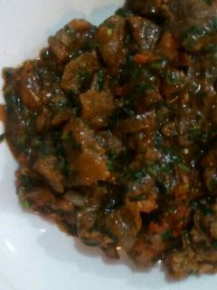 A picture of Leftover Fried beef.