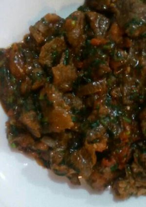 A picture of Leftover Fried beef.