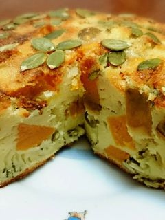 南瓜布丁蛋糕 的食譜成品照片