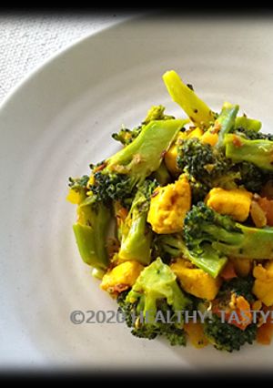 A picture of Broccoli Paneer Masala Sabji.