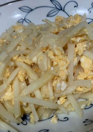 竹筍炒雞蛋 的食譜成品照片