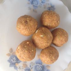 Moong dal Ladoo A picture of Moong dal Ladoo.