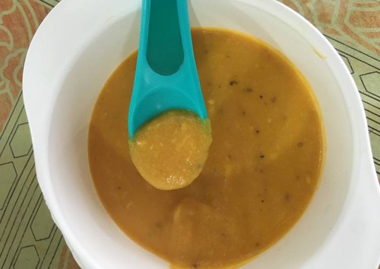 MP-ASI Sweet Potato & Chicken Cream Soup