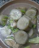 Chuối lùn hầm xương