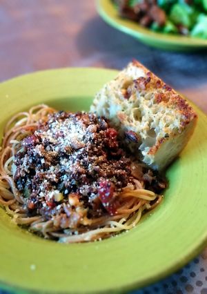 A picture of Traditional Bolognese Spaghetti Sauce.