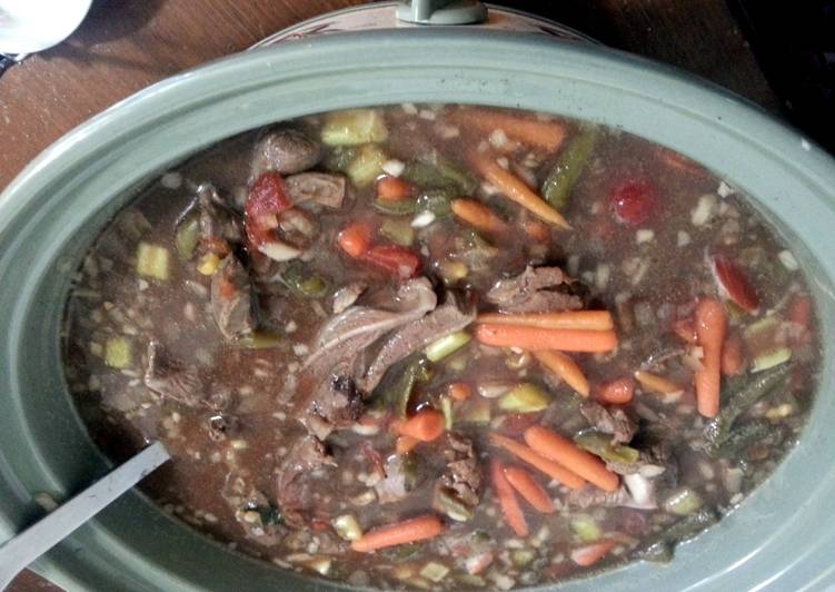 Simple Way to  vegtable/beef soup