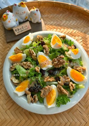 Hình của món Salad Đậu Đen.