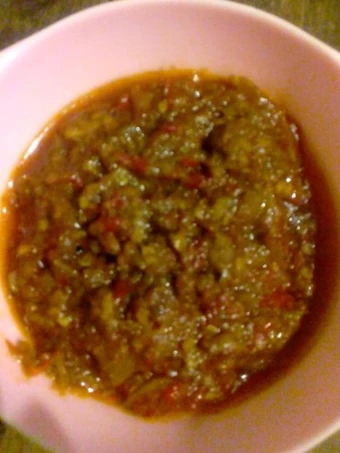 Langkah Gampang Membikin Resep Sambal terasi goreng yang Uenak Anti Ribet, Lezat