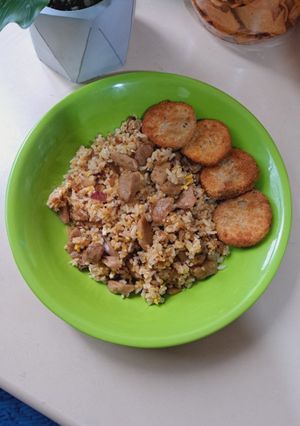 Foto resep Nasi goreng blue band