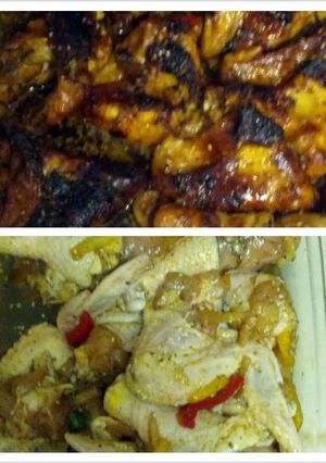 A picture of coke chicken.