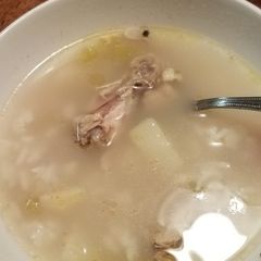 A picture of Jenny Chicken Souse.