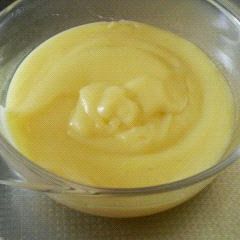 A picture of Custard Cream Made with Pancake Mix.