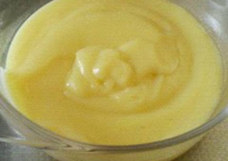 Custard Cream Made with Pancake Mix